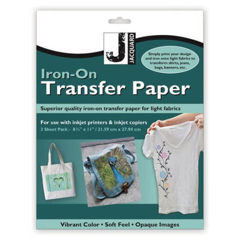 Jacquard Transfer Paper (3 Sheets) JAC9720