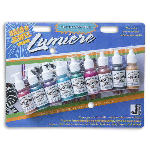 Jacquard Lumiere Exciter Pack .5oz 9/Pkg JAC9901