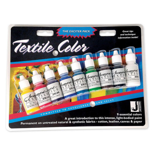 Jacquard Textile Traditionals Exciter Pack .5oz 9/Pkg JAC9904