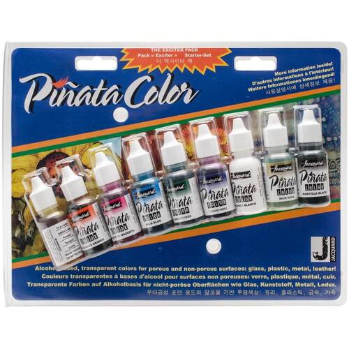 Jacquard Alcohol Ink Pinata Color Exciter Pack 9/Pkg JAC9916