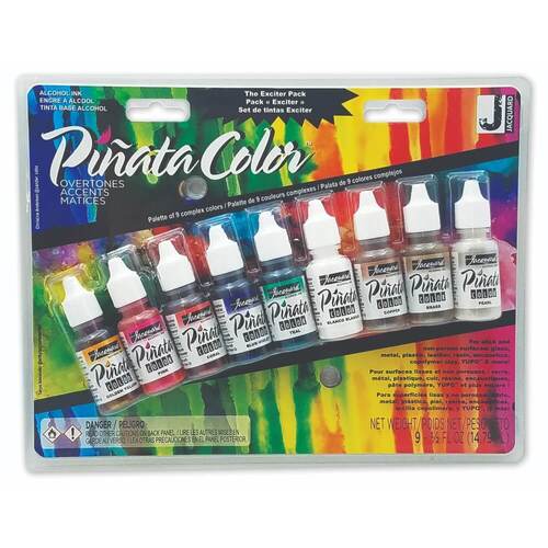 Jacquard Alcohol Ink Pinata Color Exciter Pack - Overtones JAC9918