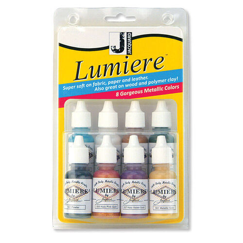 Jacquard Lumiere Mini Exciter Pack .5oz 8/Pkg JAC9920