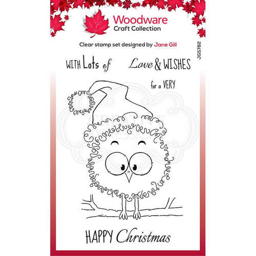 Woodware Clear Stamps - Festive Fuzzies - Robin (4in x 6in)