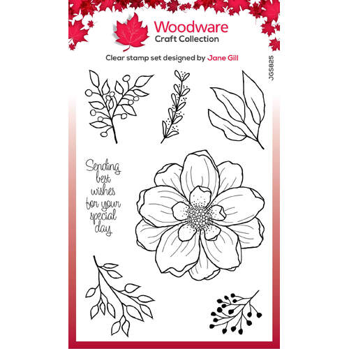 Woodware Clear Stamps - Arrange Me (4in x 6in)