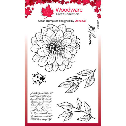 Woodware Clear Stamps - Ditsy Daisy (4in x 6in)