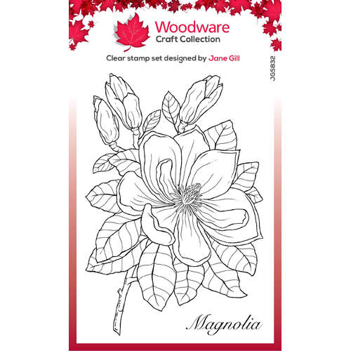 Woodware Clear Stamps - Magnolia (4in x 6in)