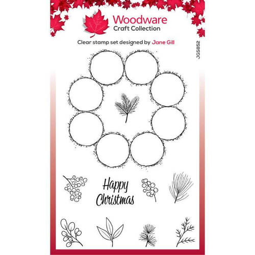 Woodware Clear Stamps Singles - Bubble Circle (4in x 6in)