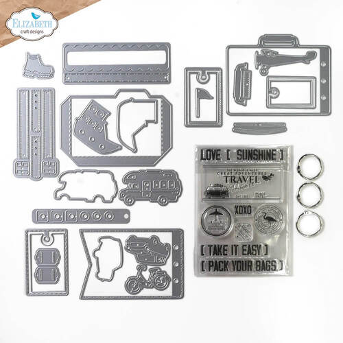 Elizabeth Craft Designs Planner Essentials - Suitcase Special Kit K009