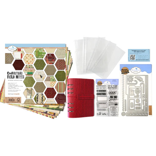 Elizabeth Craft Designs 2023 December Day by Day kit + Class