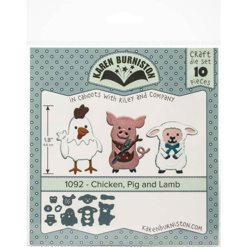 Karen Burniston Dies - Chicken, Pig & Lamb KBR1092