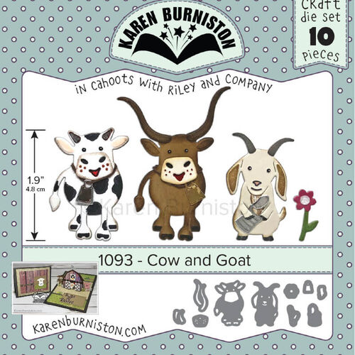 Karen Burniston Dies - Cow & Goat KBR1093