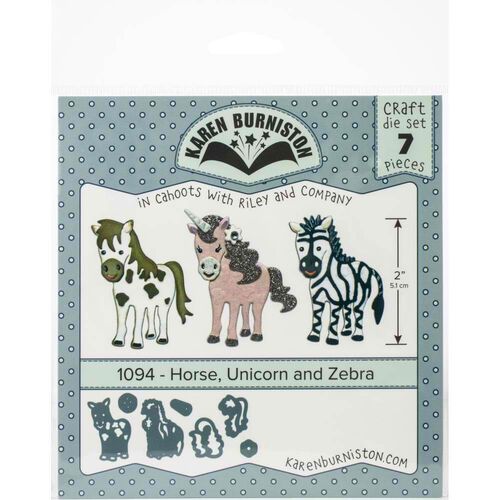 Karen Burniston Dies - Horse, Unicorn & Zebra KBR1094