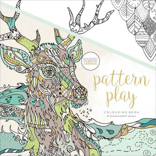 Kaisercraft Colouring Book - Pattern Play CL527