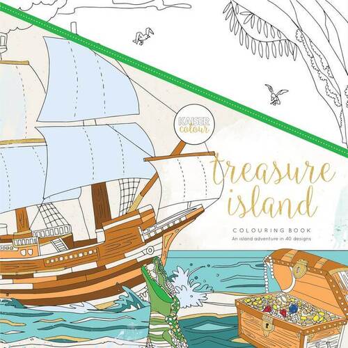Kaisercraft Colouring Book - Treasure Island CL537