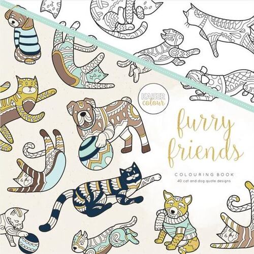 Kaisercraft Colouring Book - Furry Friends CL566