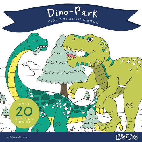 Kaisercraft Colouring Book - Dino-Park CL570
