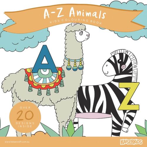 Kaisercraft Colouring Book - A-Z Animals CL571