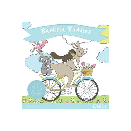 Kaisercraft Kids Colouring Book - Banksia Buddies CL572