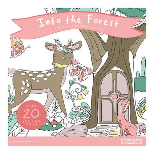 Kaisercraft Kids Colouring Book - Into The Forest CL574
