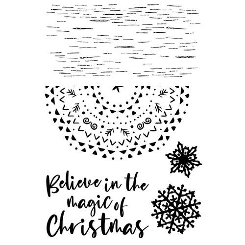 Kaisercraft Clear Stamp - Whimsy Wishes CS386