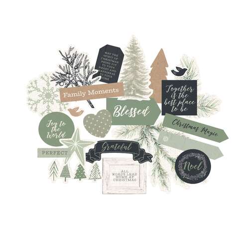 Kaisercraft Collectables - Mint & Mistletoe CT998
