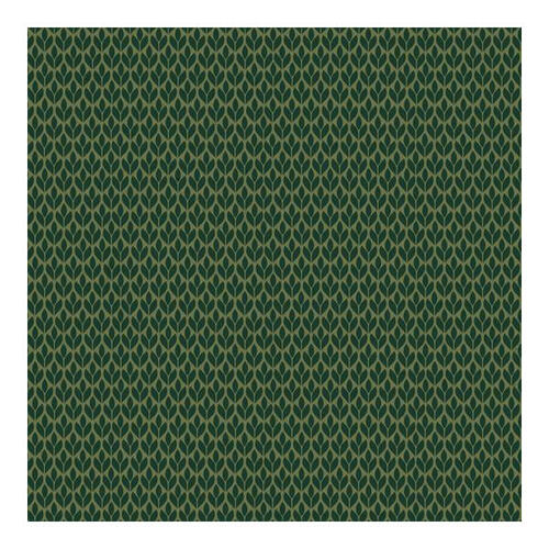 Kaisercraft Scrapbook Paper A Christmas Tale 12x12 - Emerald Leaves P2995