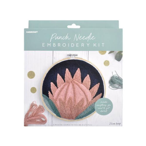 Kaisercraft Punch Needle Kit - Protea PN206