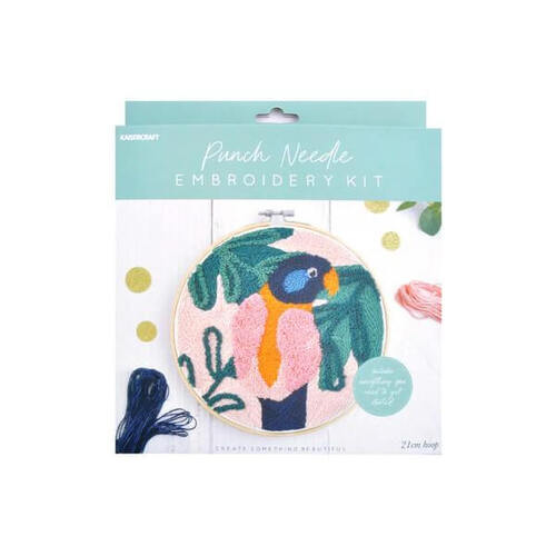 Kaisercraft Punch Needle Kit - Lorikeet PN207