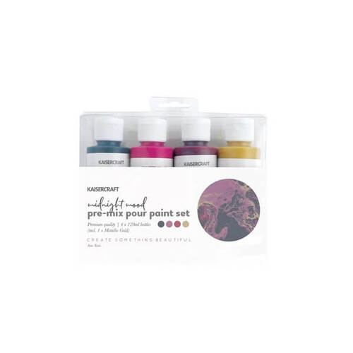 Kaisercraft Pouring Paint - Midnight Mood PPS705