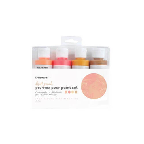 Kaisercraft Pouring Paint - Desert Peach PPS707
