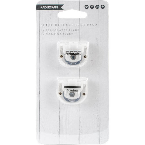 Kaisercraft Tools - Kaiser Cutter Perforated & Scoring Blades 2/Pack