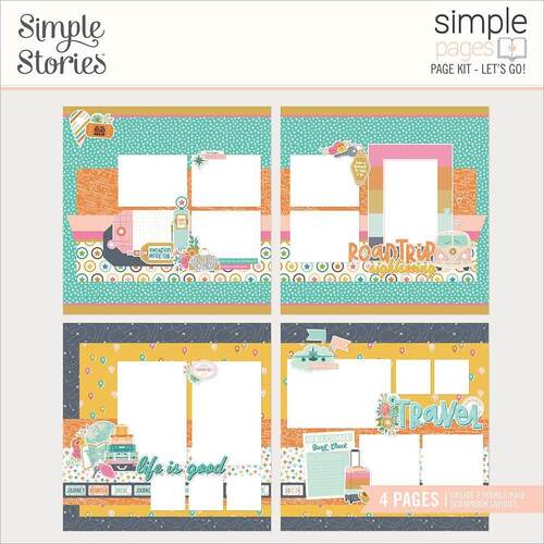 Simple Stories Simple Pages Page Kit - Let's Go!