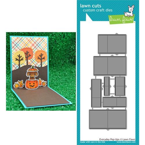 Lawn Fawn - Lawn Cuts Dies - Everyday Pop-Ups LF1235