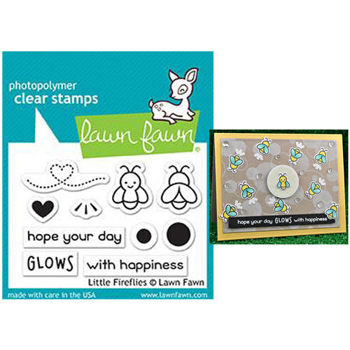 Lawn Fawn - Clear Stamps - Little Fireflies LF1593