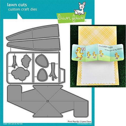 Lawn Fawn - Lawn Cuts Dies - Pivot Pop-Up LF1611