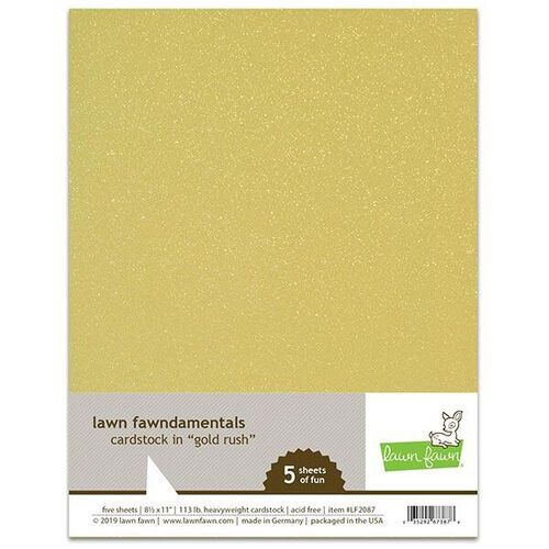 Lawn Fawn - Cardstock - Gold Rush LF2087