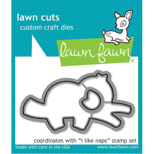 Lawn Fawn - Lawn Cuts Dies - I Like Naps LF2164
