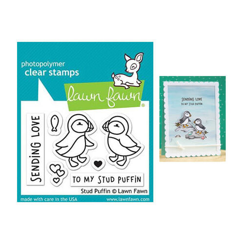 Lawn Fawn - Clear Stamps - Stud Puffin