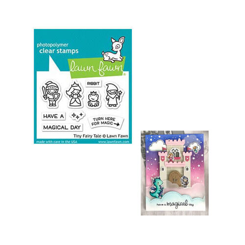 Lawn Fawn - Clear Stamps - Tiny Fairy Tale LF2325