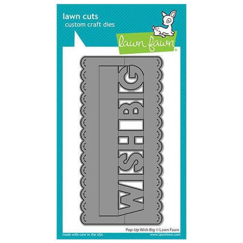 Lawn Fawn - Lawn Cuts Dies - Pop-Up Wish Big LF2356