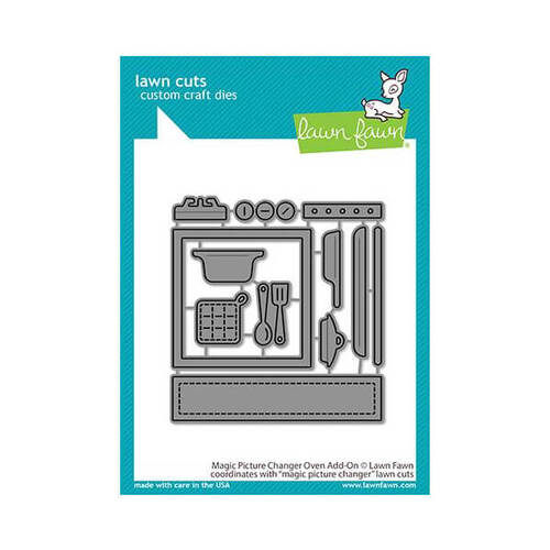 Lawn Fawn - Lawn Cuts Dies - Magic Picture Changer Oven Add-On LF2436