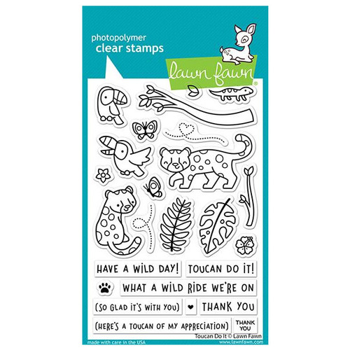Lawn Fawn - Clear Stamps - Toucan Do It LF2603
