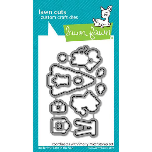 Lawn Fawn - Lawn Cuts Dies - Merry Mice LF2685