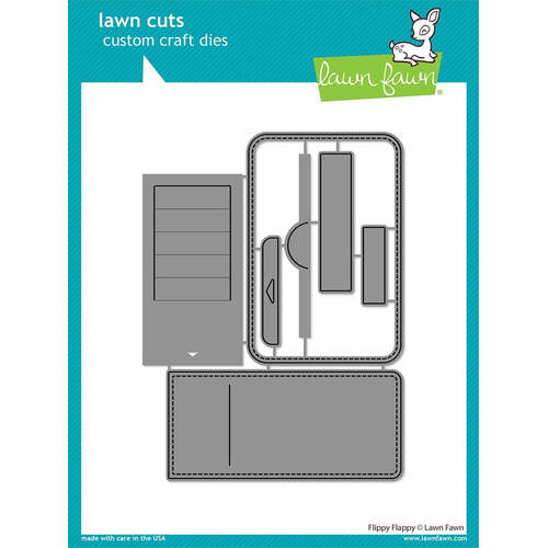 Lawn Fawn - Lawn Cuts Dies - Flippy Flappy LF2686