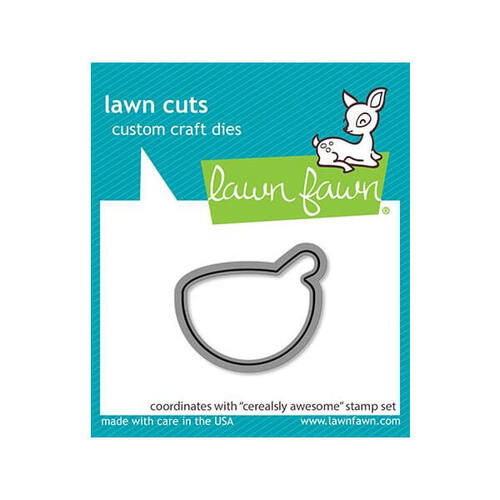 Lawn Fawn - Lawn Cuts Dies - Cerealsly Awesome LF2731
