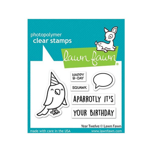 Lawn Fawn - Clear Stamps - Year Twelve LF2788