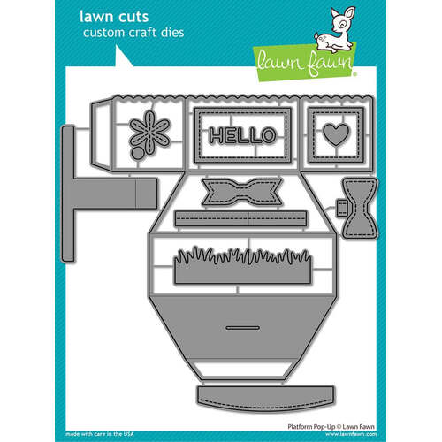 Lawn Fawn - Lawn Cuts Dies - Platform Pop-Up LF2792