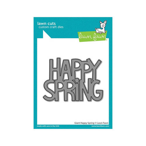 Lawn Fawn - Lawn Cuts Dies - Giant Happy Spring LF2802