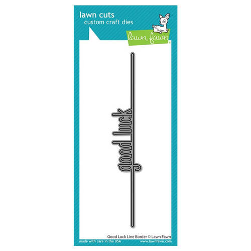 Lawn Fawn - Lawn Cuts Dies - Good Luck Line Border LF2812