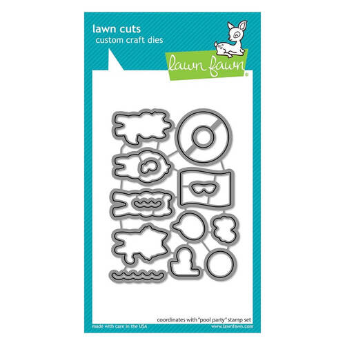 Lawn Fawn - Lawn Cuts Dies - Pool Party LF2855